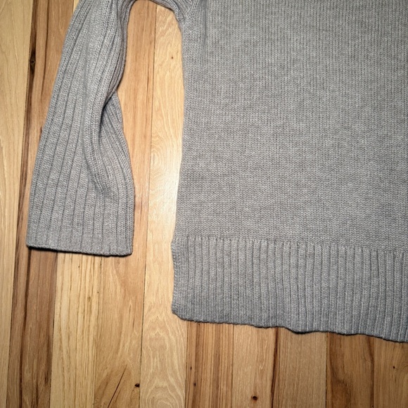 Alex Mill Charley Rib Wool Cashmere Blend Mock Neck Sweater - Picture 9 of 9